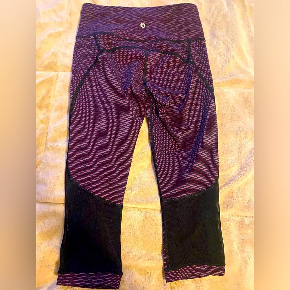 Lulu lemon capris for spring summer